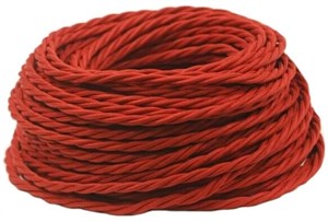 Ретро провод витой (50м) Красный Interior Wire Twist Магус ТМ ПВР-КРС-50м ПВР-КРС-50м