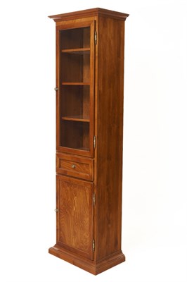 Шкаф-витрина из массива березы Граф Нулин-1 " Испанский Орех"  TADORNA 157/А 157/А Испанский орех