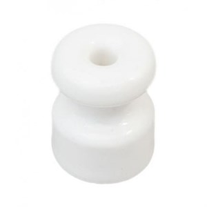 Изолятор для наружного монтажа R, керамика (50 шт/уп), BIRONI, R1-551-01-50 R1-551-01-50