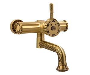 10114 Смеситель настенный WINDSOR, бронза, Bronze de Luxe 10114