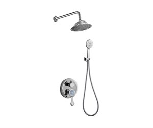 NT800/B02-2 Встраиваемый комплект на 2 выхода Yasmina, Bronze de Luxe NT800/B02-2