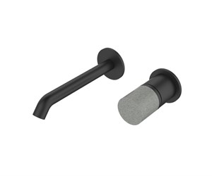24686BG Смеситель настенный FOCUS черный/серый гранит, Bronze de Luxe 24686BG