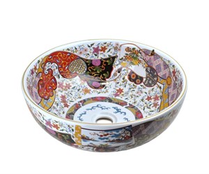 2231 Раковина-чаша Festival 400х400х140, Bronze de Luxe 2231
