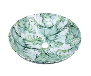 3008 Раковина-чаша Flora 400x400x120, Bronze de Luxe 3008