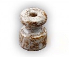 Изолятор фарфоровый Мрамор Retrika RI-02206 RI-02206