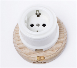 Накладка на бревно одноместная Ретро naBrevno R1-220 R1-220