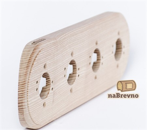 Накладка на бревно 4-х местная Ретро naBrevno R45.90.300.28.4