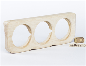 Salvador+. 3-х местная накладка naBrevno . Ясень S+3