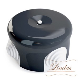 Распаечная коробка Графит Lindas 33032