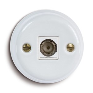 Ретро розетка ТВ Fanton Country 84022 84022
