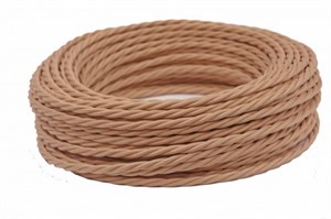 Ретро провод витой Какао Interior Wire Twist Магус ТМ ПВР-ККО ПВР-ККО