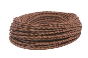 Ретро провод витой Коричневый Interior Wire Twist Магус ТМ ПВР-КРЧ ПВР-КРЧ