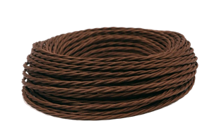 Ретро провод витой Шоколад Interior Wire Twist ПРВ-ШКД ПРВ-ШКД