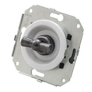 Перекрестный ретро выключатель "Серебро" Salvador CL31WT.SL CL31WT.SL