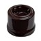 Розетка ретро пластиковая Коричневая Bironi B1-101-22 B1-101-22 - фото 10974