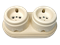 Комплект керамические розетки+подложка Арбат Inetrior Electric bu-6002 - фото 12080