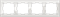 Рамка на 4 поста (дымчатый,стекло) W0041117 W0041117 - фото 12565
