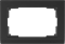 Рамка для двойной розетки (черный) W0081808 W0081808 - фото 12659