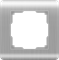 Рамка на 1 пост (серебряный) W0012106 W0012106 - фото 12686