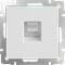Розетка Ethernet RJ-45 (белая)  W1181001 W1181001 - фото 12714