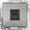 Розетка Ethernet RJ-45 (глянцевый никель) W1181002 W1181002 - фото 12851