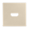 Накладка для розетки HDMI (шампань) WL11-HDMI-CP WL11-HDMI-CP - фото 12869