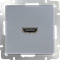 Розетка HDMI (серебряный)  WL06-60-11 WL06-60-11 - фото 12943