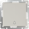 Кнопка звонка (слоновая кость) W1114503 W1114503 - фото 12990
