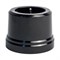 Розетка пластиковая ретро Черная EDISEL ВASIC KBS-04 KBS-04 - фото 15067