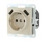 Розетка Бежевая с з/к с двумя USB LK60 LK STUDIO 868001 868001 - фото 15456