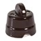 Ретро выключатель коричневый Fanton Country 84001BW 84001BW - фото 17740