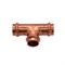 Тройник медный для труб 15/18/22 мм. Villaris 30722 Villaris 30722 - фото 18034