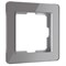 Рамка на 1 пост Acrylic (графит) W0012704 W0012704 - фото 22714