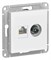 Лотос Розетка двойная ТВ + компьютерная RJ45, кат. 5Е Systeme Electric AtlasDesign ATN001389 ATN001389 - фото 25361