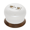 Ретро розетка компьютерная RJ45, Белый перламутр, "Фаберже" BIRONI B2-302-010/18 - фото 8171